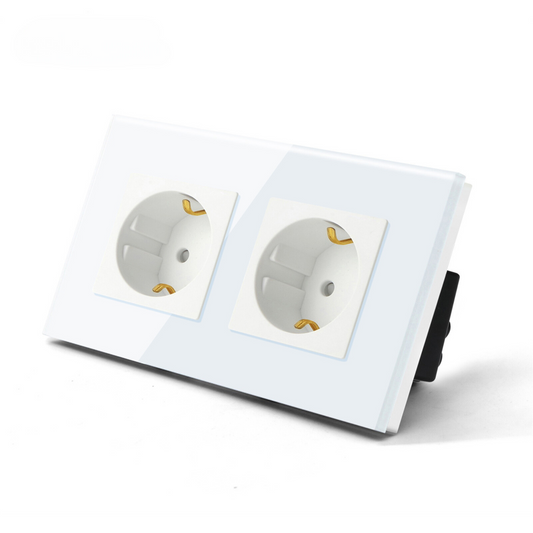 Wall socket | White - Duo